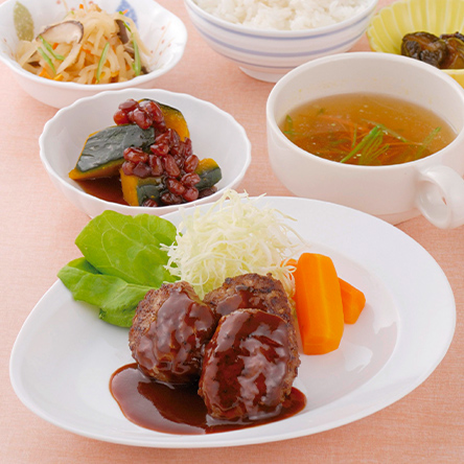 お食事の形態にも対応可能v